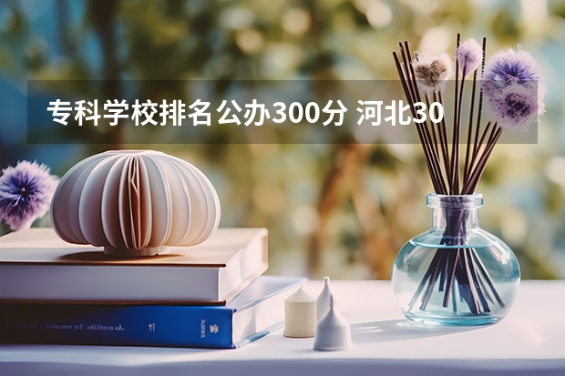 专科学校排名公办300分 河北300分左右的公办专科大学