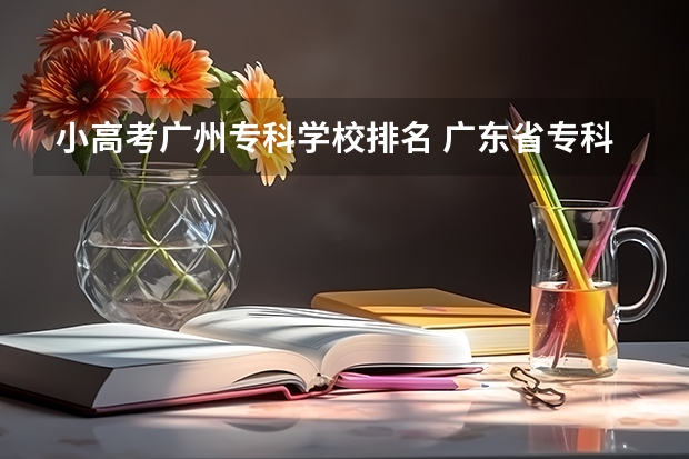 小高考广州专科学校排名 广东省专科学校排名