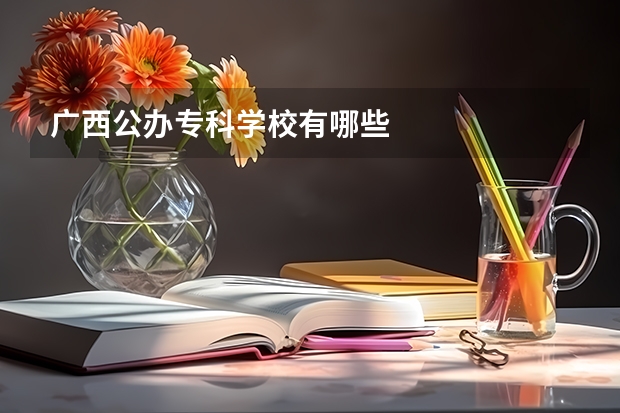 广西公办专科学校有哪些