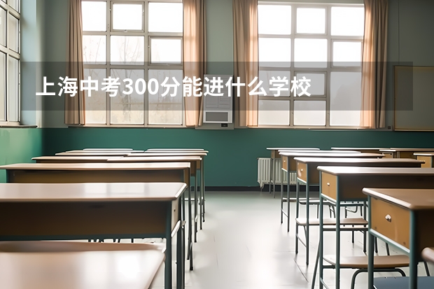 上海中考300分能进什么学校