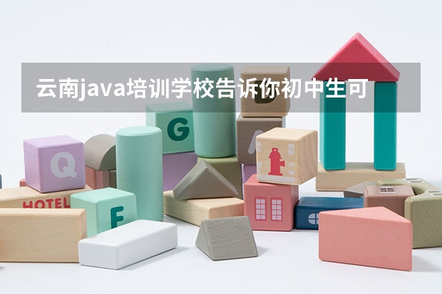 云南java培训学校告诉你初中生可以学IT技术吗？