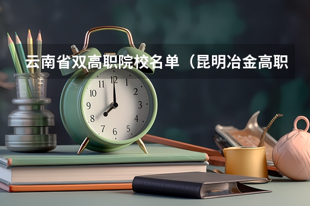 云南省双高职院校名单（昆明冶金高职排名）