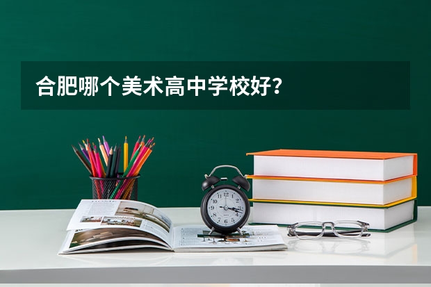 合肥哪个美术高中学校好？