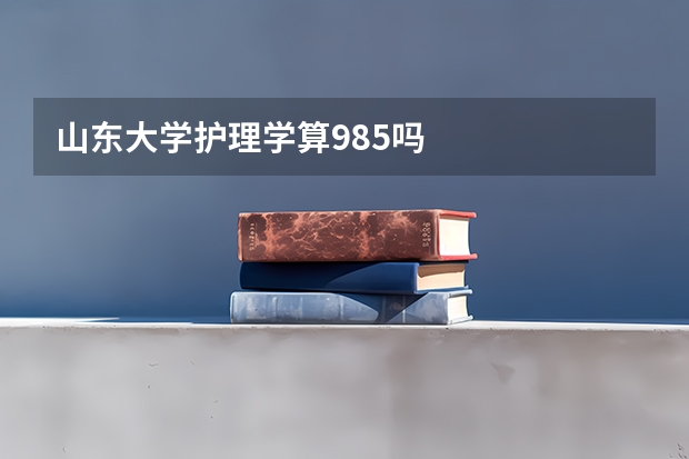 山东大学护理学算985吗